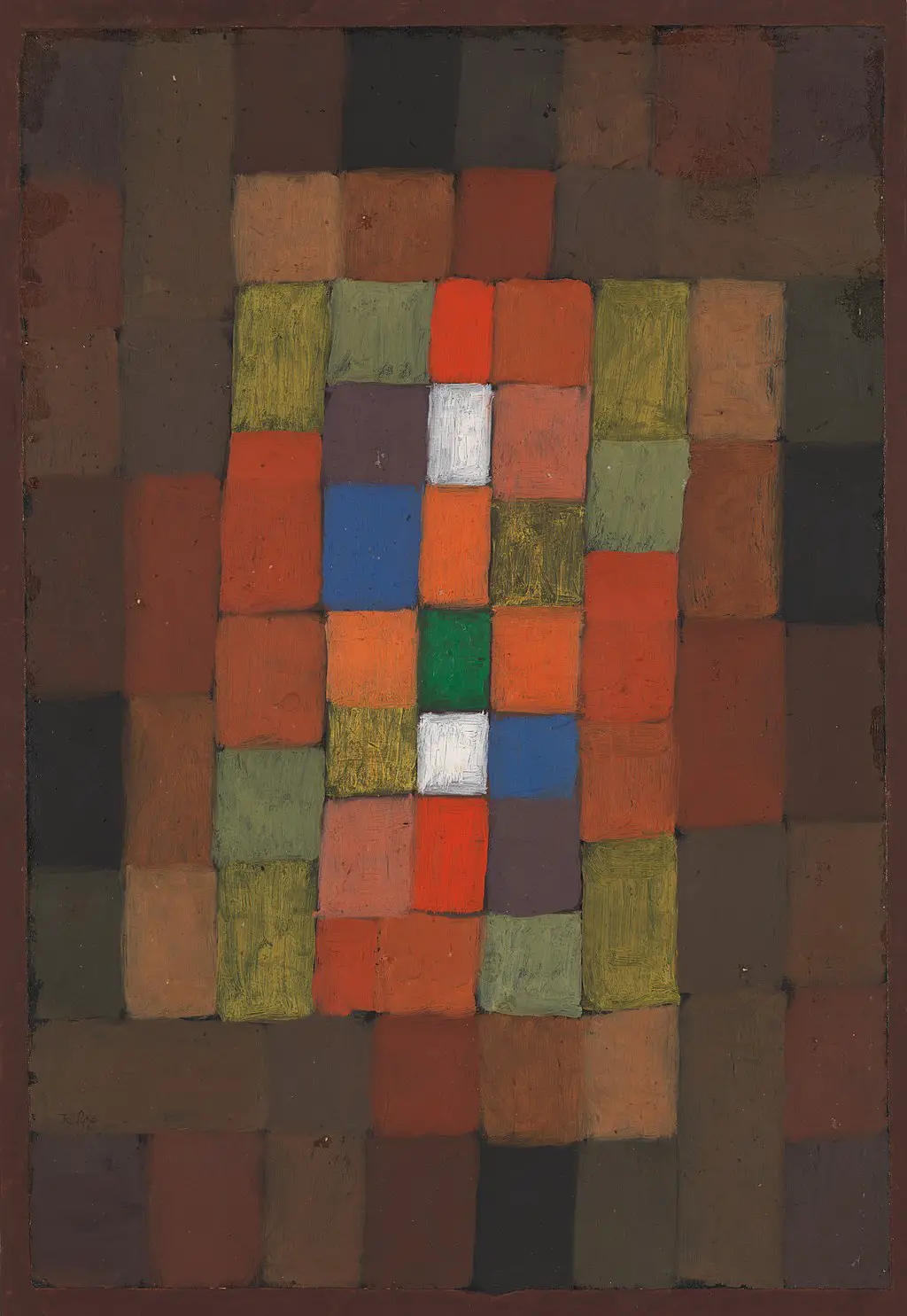 Static-Dynamic Gradation Paul Klee